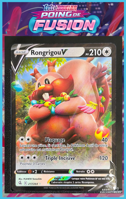 Carte Pokemon Rongrigou V 217/264 EB08:Poing de Fusion Epee Bouclier - Image 1