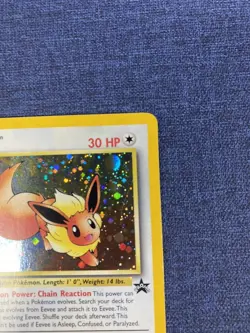 Pokemon TCG Black Star Promo Eevee # 11 Holo LP - Image 5