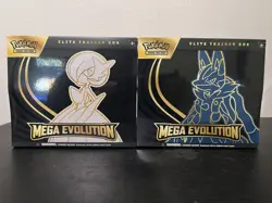 Pokemon Mega Evolution Mega Lucario & Mega Gardevoir ETB Bundle SEALED Lot of 2 - Image 1