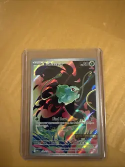 Bulbasaur Mega Evolution 133/132 Black Star Promo Stamped Pokemon TCG - Image 1