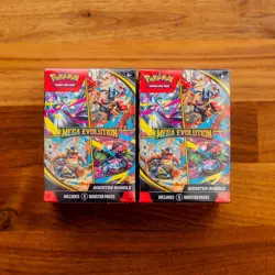Pokemon TCG: Mega Evolution Booster Bundle Set of 2 Sealed New - Image 1