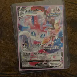 2022 POKEMON SWORD & SHIELD BRILLIANT STARS TG15 FULL ART/SYLVEON VMAX - Image 1