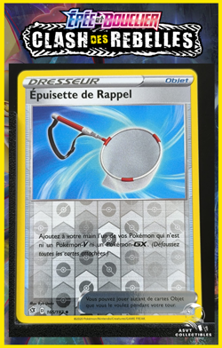 Carte Pokemon Epuisette de Rappel 165/192 Reverse EB02 Clash Des Rebelles FRA - Image 1