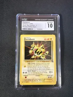 Pokemon Electabuzz (Mewtwo Strikes Back Movie Promo) 02/53 Wotc Promo - Image 1