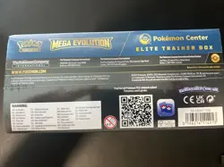 Pokemon TCG Mega Evolution Pokemon Center ETB Lucario - SEALED, IN HAND - Image 3