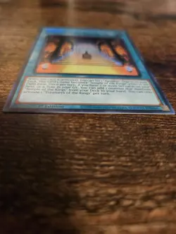 Yu-Gi-Oh MZTM-EN006 Treasure of the Kings Secret Rare 1st Edition - Image 3