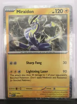 Miraidon 003/015 McDonalds 2024 Set Near Mint Condition Card! Read Description! - Image 1