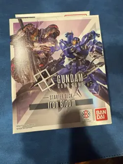 Iron Bloom Starter Deck ST05 Gundam Card Game TCG Eng. NEW SEALED - Image 1