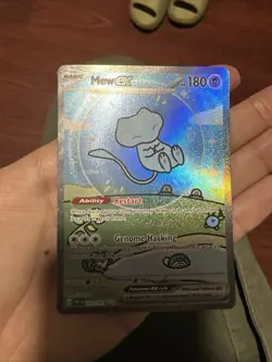 Pokemon TCG Bubble Mew EX Paldean Fates Special Illustration Rare Card 232/091 - Image 1
