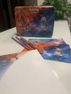Pokemon Fall 2016 Collectors Chest Tin - Pencil + Notepad + Stickers - NO CARDS - Image 2