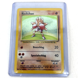 Nockchan (German Hitmonchan) 7/102 - Base Set - Holo Rare Pokemon Card TCG - Image 1