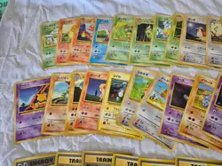 54 Unique Card Lot Base set Pocket Monsters Japanese Pokemon Near Mint NM - Image 2
