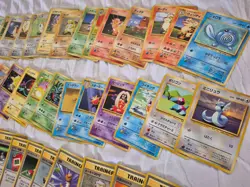 54 Unique Card Lot Base set Pocket Monsters Japanese Pokemon Near Mint NM - Image 5