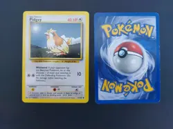 Pokemon TCG Pidgeotto Base Set Regular Rare Card 22/102 With Pidgey - Image 5