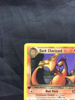 Pokemon Cards: Team Rocket 1st Edition Rare: Dark Charizard 21/82 - Image 2