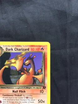 Pokemon Cards: Team Rocket 1st Edition Rare: Dark Charizard 21/82 - Image 3