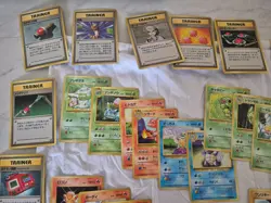 70 Unique Different Base Set Card Lot Pocket Monsters Japanese Rare Near Mint NM - Image 2