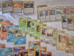 70 Unique Different Base Set Card Lot Pocket Monsters Japanese Rare Near Mint NM - Image 3