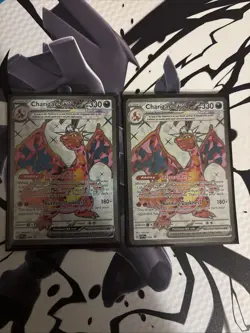 Charizard EX Tera Holo Promo Card 056/Sv-p Pokemon Scarlet & Violet TCG Lot Of 2 - Image 1