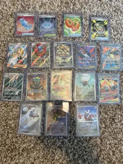 Pokemon Mega Evolutions Mega Card Lot - Image 1