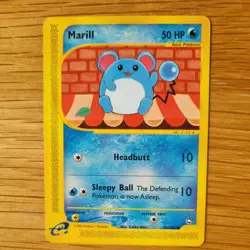 MARILL 53/147 POKEMON CARD (AQUAPOLIS SET) - Image 1