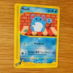 MARILL 53/147 POKEMON CARD (AQUAPOLIS SET) - Image 2