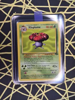 🔥 Vileplume 31/64 🔥 Original Non Holo Rare Jungle Set Pokemon Card WOTC 1999 - Image 1