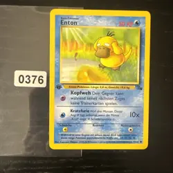 Pokemon Karte Trading Card Fossil Nr. 53/62 Enton deutsch - Image 1