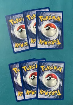 Pokemon TCG: Team Rocket Lot with Dark Machoke & Porygon, Regular, LP (6 Cards) - Image 2