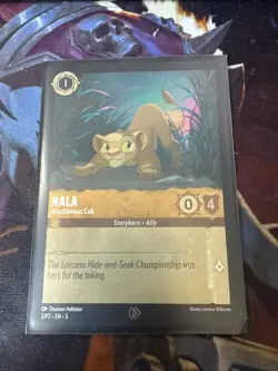 ✨Disney Lorcana Foil Promo Card 3/P2 - Nala Mischievous Cub - Chapter 5 English - Image 1