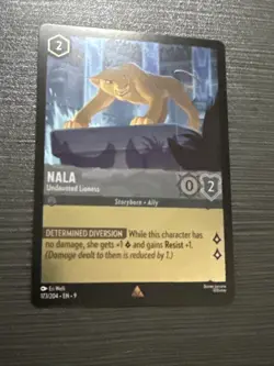 ✨Disney Lorcana Fabled - Nala Undaunted Lioness 173/204 - Rare Cold Foil Card - Image 2