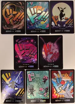 One Piece DON!! Bundle - 8x Special DON!! Cards (+1000) | Japanese Set | Bandai - Image 1