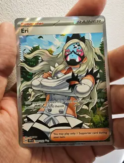 Pokemon TCG Eri 199/162 Temporal Forces Full Art Ultra Rare Card - Image 1