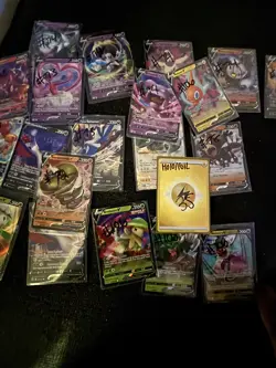 Pokemon Card Lot 20 Official TCG Cards Ultra Rare Included EX GX V MEGA +HOLO - Image 2