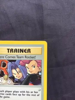 Pokemon Cards: Team Rocket 1st Edition Rare Holo: Here Comes Team Rocket! 15/82 - Image 4