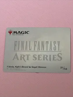 Y’shtola, Nights Blessed Art Card #21 Gold Signature X1 NM - Image 3