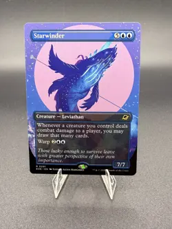 Starwinder 0291 Borderless NON Foil Edge Of Eternities EOE MTG Magic Gathering - Image 1