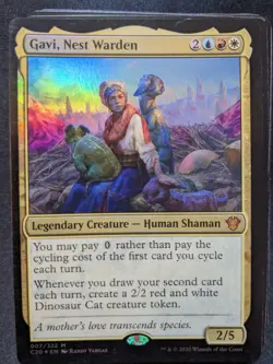 MTG EDH Commander Deck - Gavi, Nest Warden - Rares - Cycling Theme - Jeskai - Image 1
