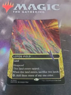 Mtg. Lotus Field. #23. Foil Borderless. Edge of Eternities. Pack Fresh - Image 1
