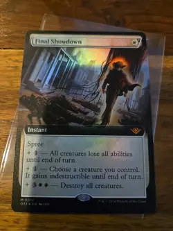 Final Showdown (Extended Art) Outlaws of Thunder Junction Foil - Image 1