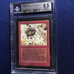 MTG BETA Goblin Balloon Brigade BGS 8.5 Quad++ NM-MT+ (9.5 centering) 1993 - Image 1