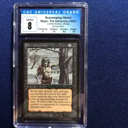 MTG BETA C G Scavenging Ghoul CGC 8 NM/Mint (with Mint centering) 1993 - Image 1