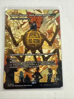 MTG Master Weaver, Web Protector 0032 Regular Marvel Eternal-Legal MAR NM - Image 1