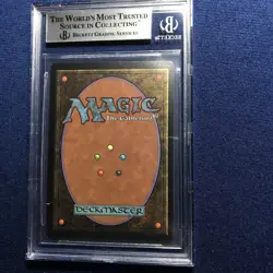 MTG BETA U K Wall of Bone BGS 9 MINT (Gem Mint centering and surface) 1993 - Image 2