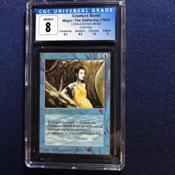 MTG BETA Creature Bond CGC 8 1993 - Image 1