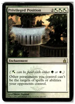 MTG Privileged Position - Ravnica: City of Guilds Moderately Played English - Image 1