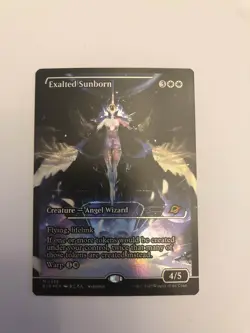0358 EXALTED SUNBORN FOIL SHOWCASE - Magic : The Gathering Edge of Eternities - Image 1