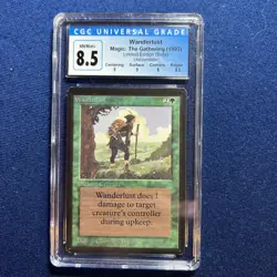 MTG Beta Wanderlust CGC 8.5 NM/Mint+ (with 9 centering, surface) 1993 - Image 1