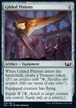 MTG Magic the Gathering Gilded Pinions (238/484) Streets of New Capenna NM - Image 1