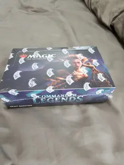 MTG Commander Legends Draft Booster Box Sealed 24 Packs Magic the Gathering - Image 1